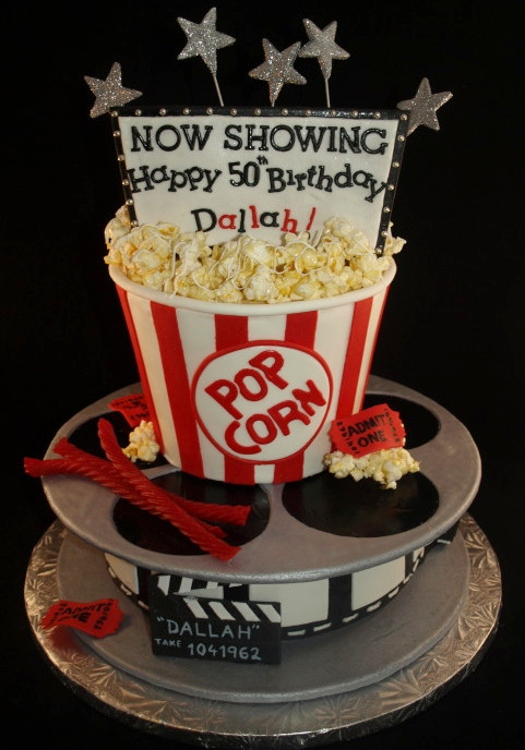 Birthday Cake Movie
 Custom Birthday Cakes Laurie Clarke Cakes Portland OR