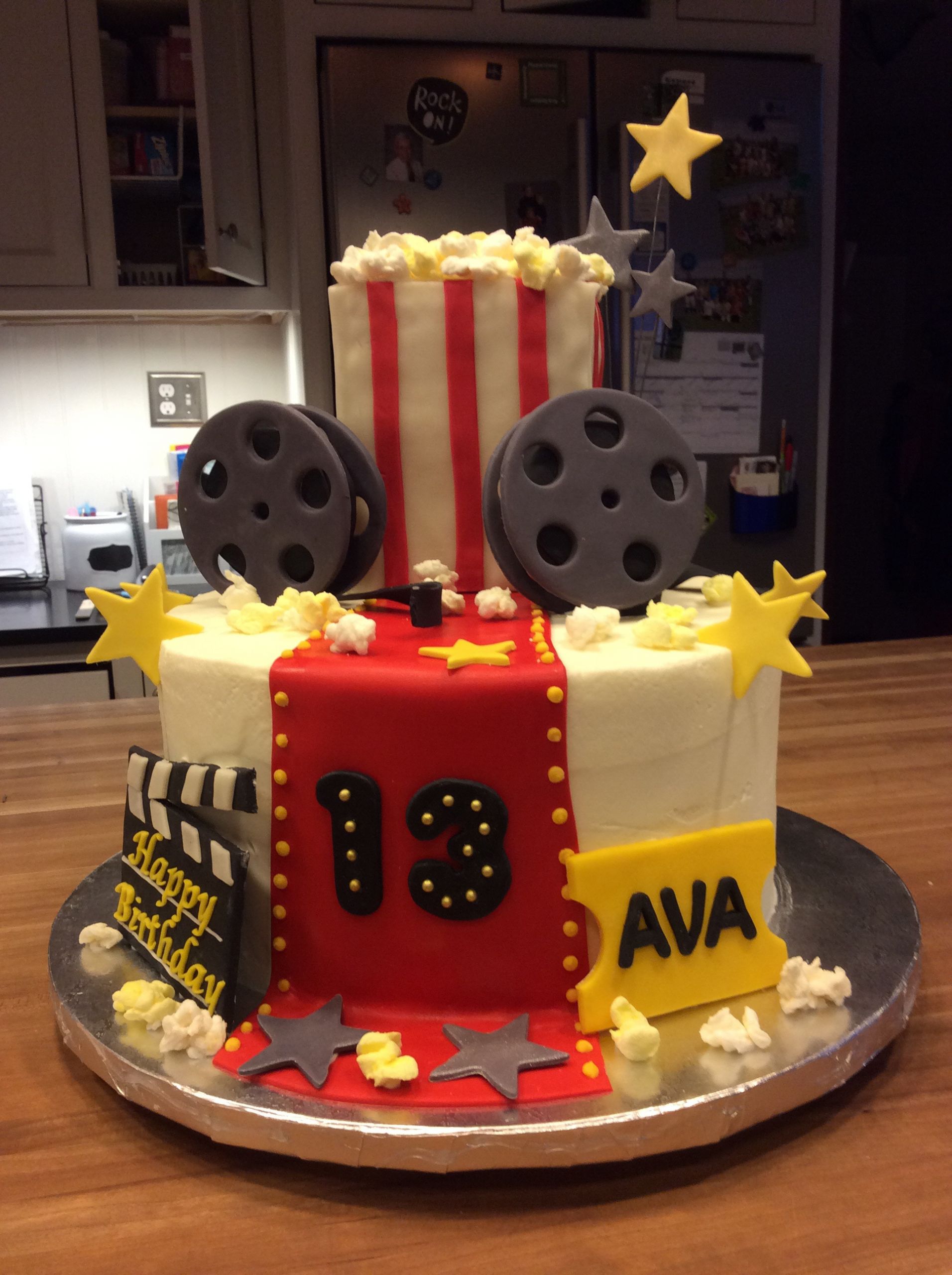 Birthday Cake Movie
 Movie Themed Birthday Cake