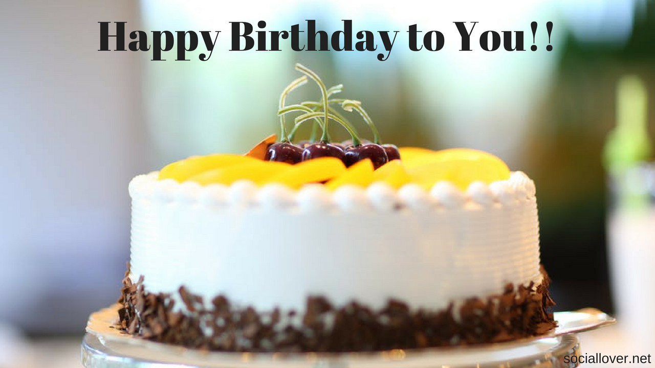 Birthday Cake Pictures For Facebook
 Happy Birthday HD images wallpapers with quotes