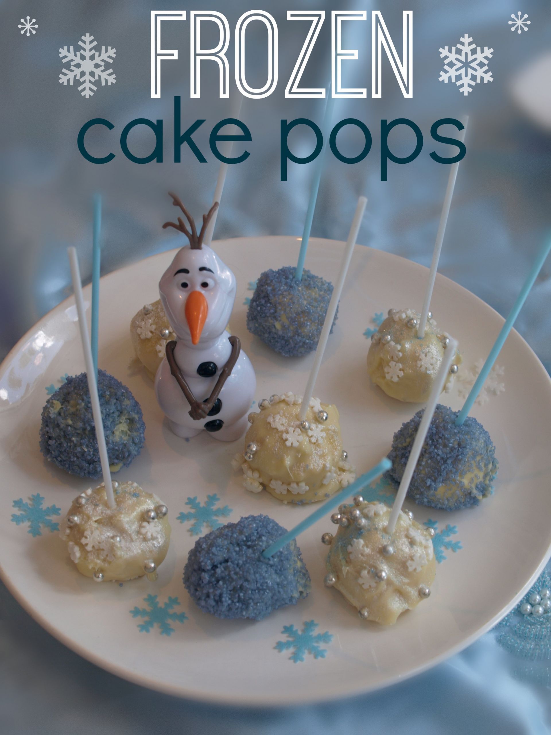 Birthday Cake Pop Recipe
 Easy Frozen Cake Pop Recipe Here e the Girls