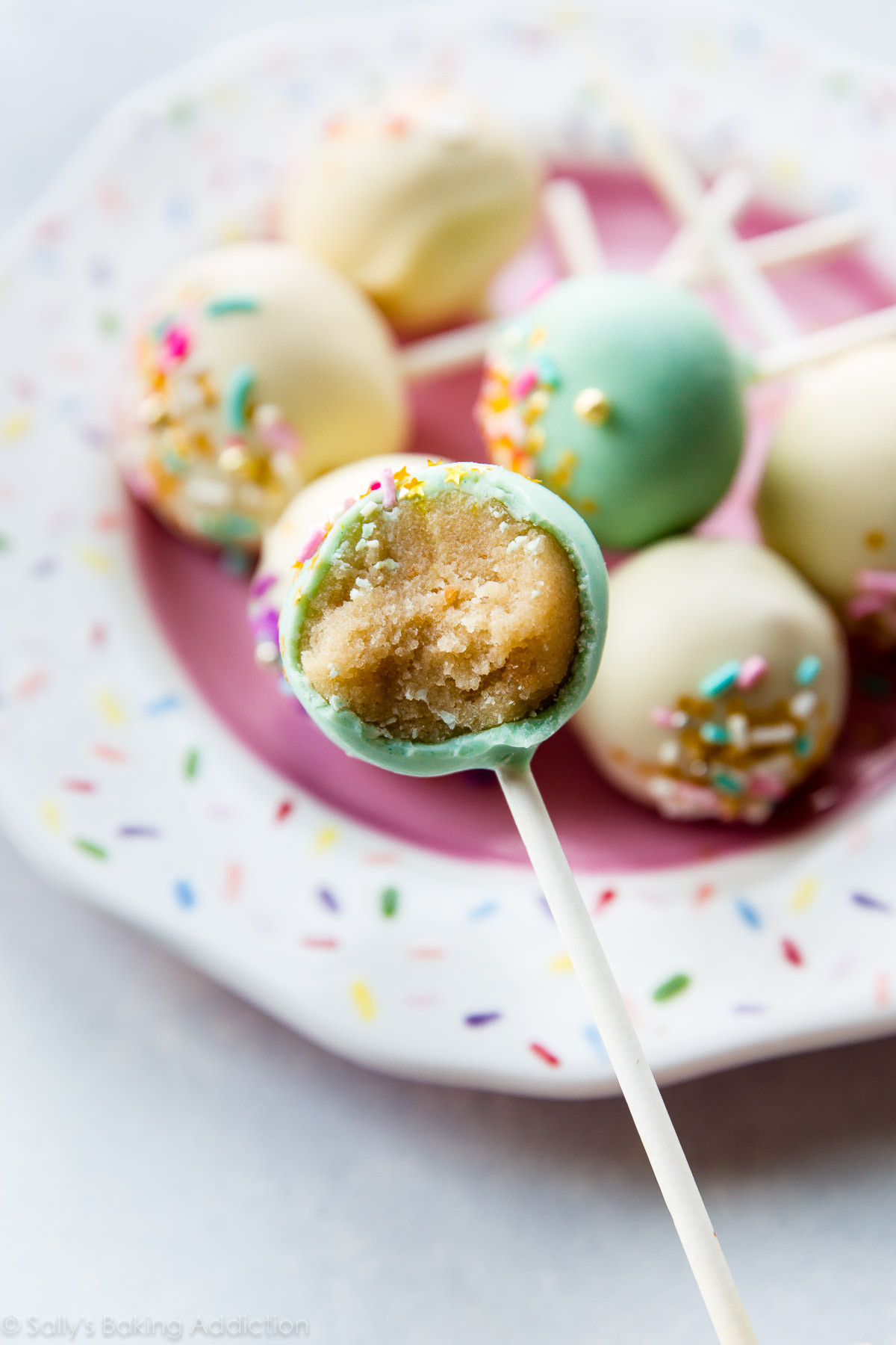 Birthday Cake Pop Recipe
 Homemade Cake Pops Sallys Baking Addiction