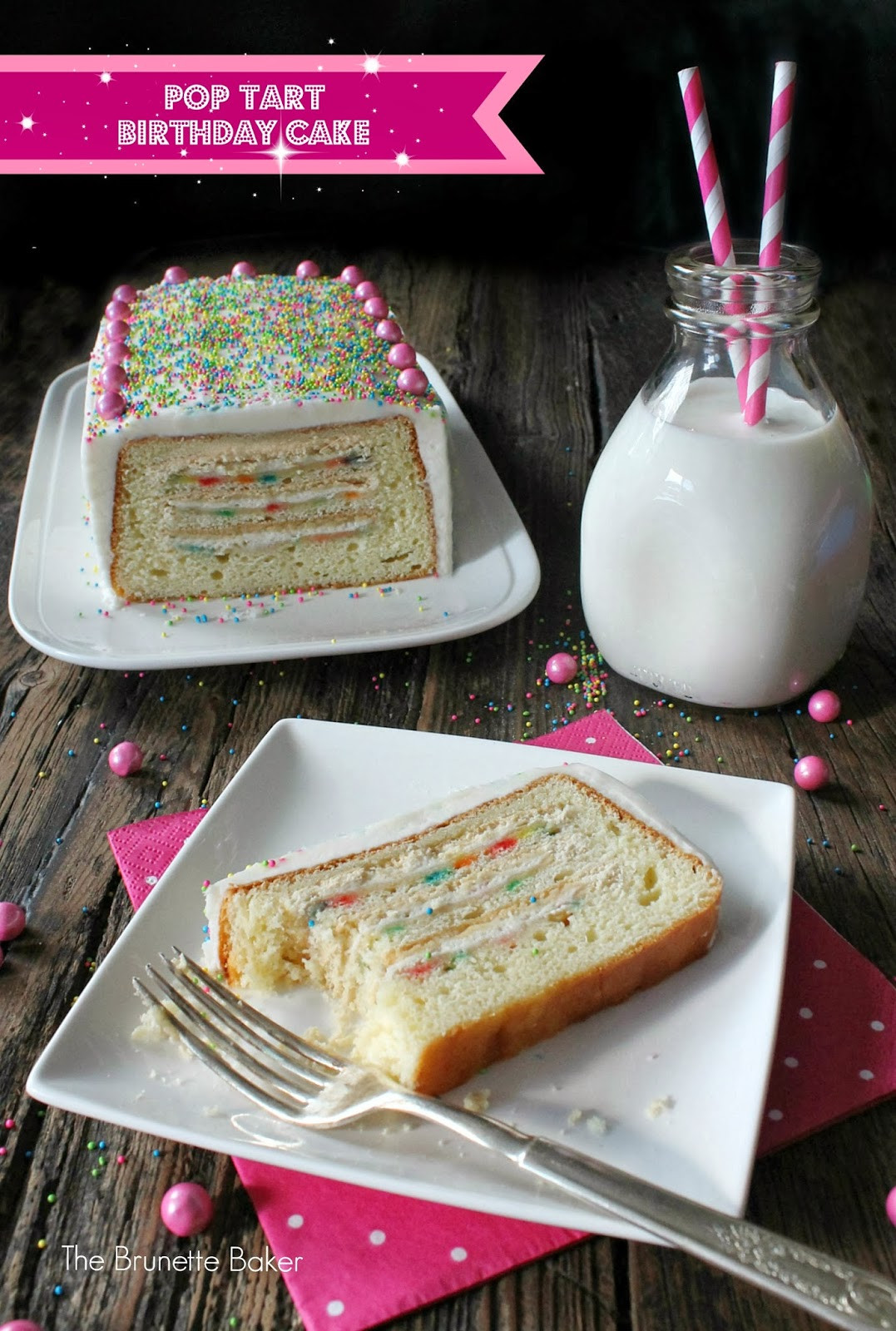 Birthday Cake Pop Recipe
 Pop Tart Birthday Cake