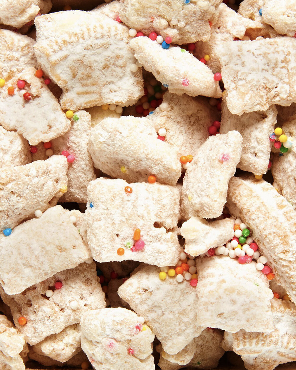 Birthday Cake Puppy Chow
 Birthday Cake Puppy Chow Recipe — Bite Me More