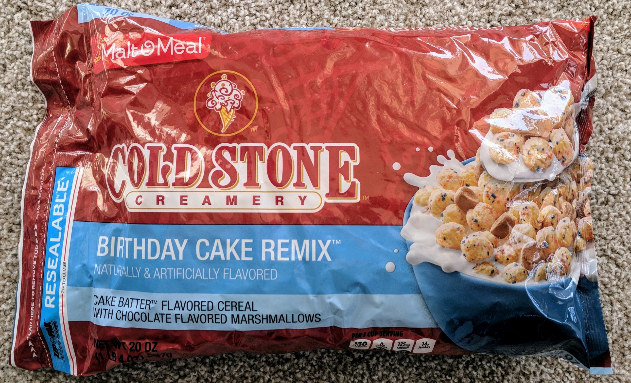 Birthday Cake Remix Cold Stone
 Cold Stone Nutrition Birthday Cake Remix
