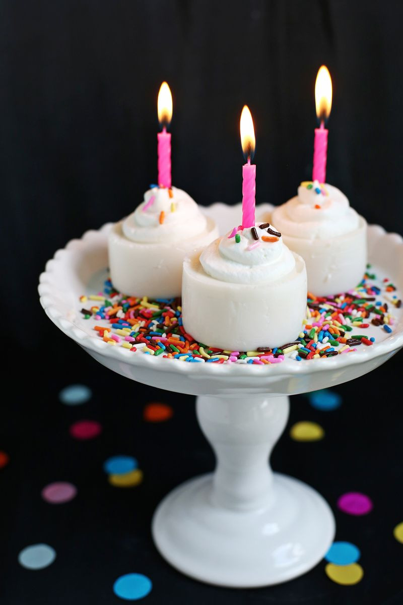 Birthday Cake Shot Recipes
 Birthday Cake Jello Shots A Beautiful Mess