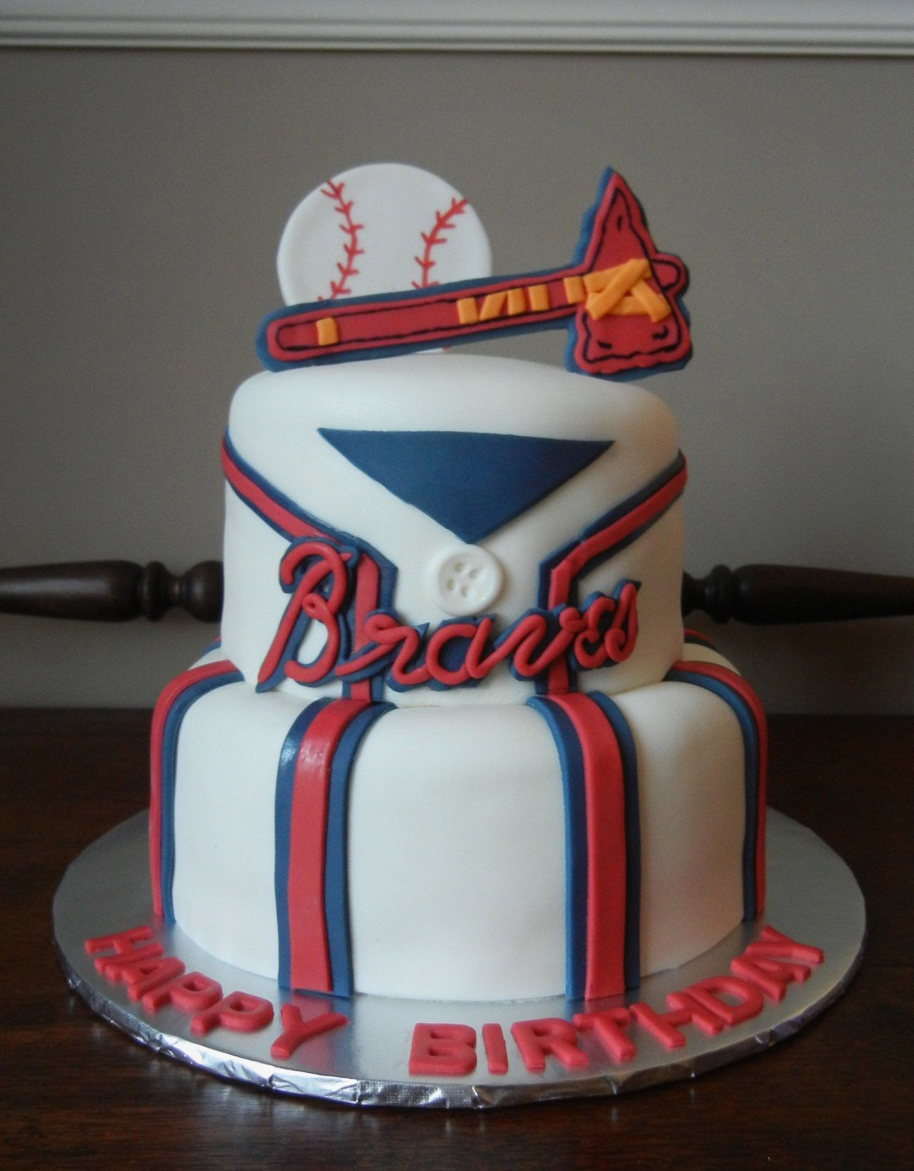 Birthday Cakes Atlanta
 Atlanta Braves birthday cake
