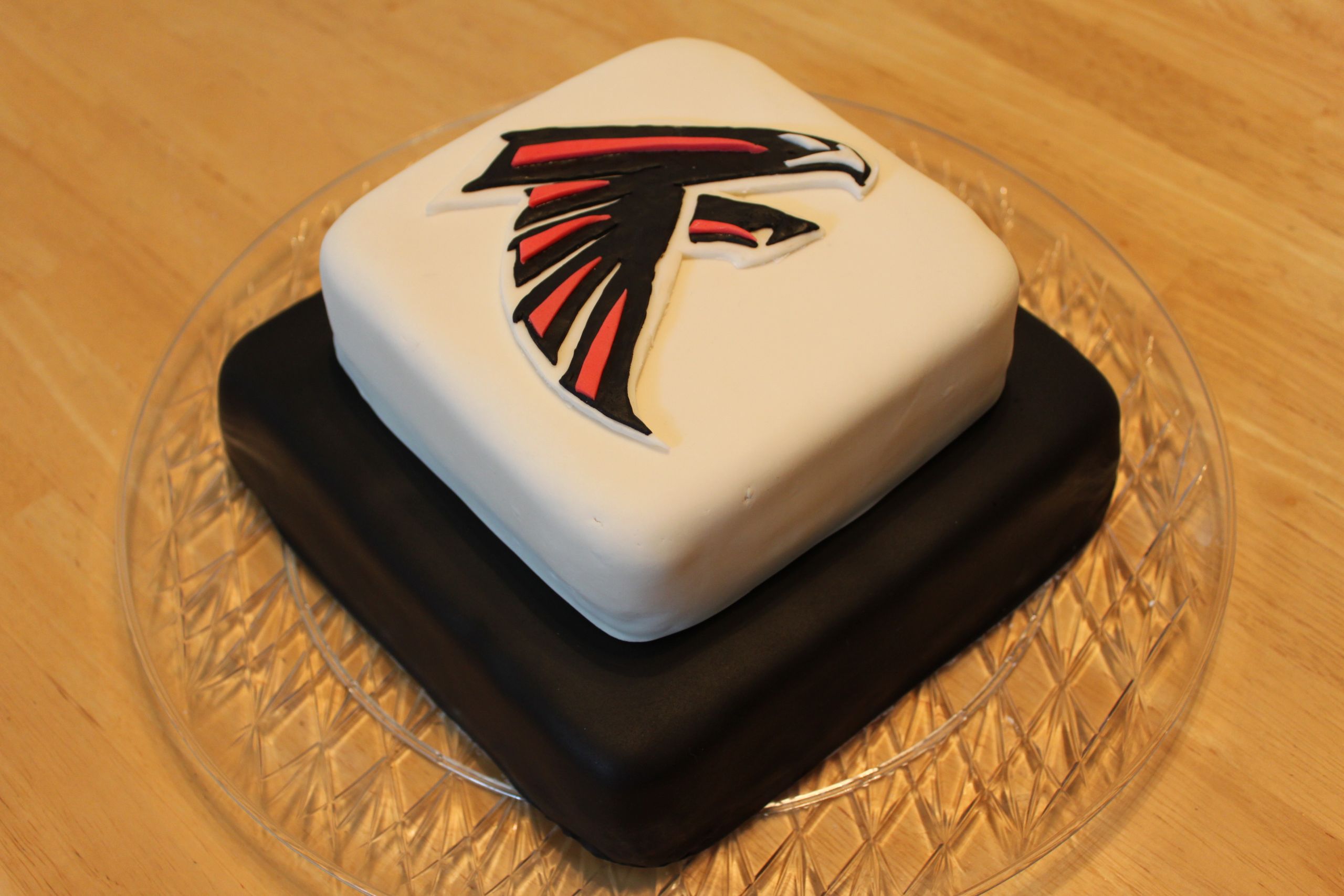 Birthday Cakes Atlanta
 Atlanta Falcons Fondant Birthday Cake