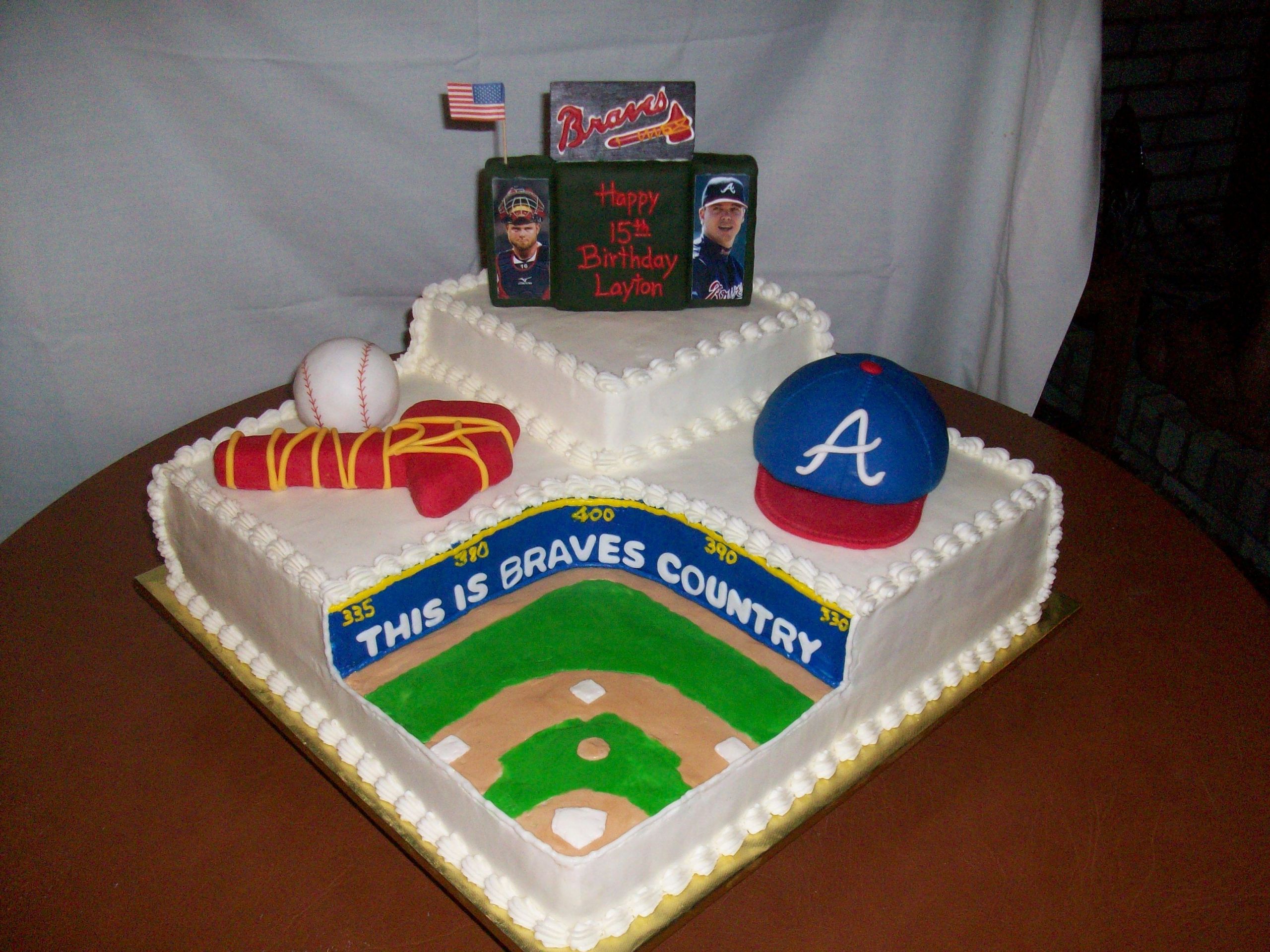 Birthday Cakes Atlanta
 Atlanta Braves turner Field