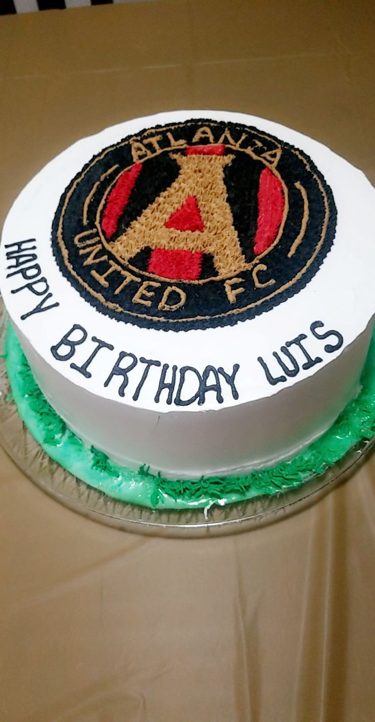 Birthday Cakes Atlanta
 Atlanta United cake