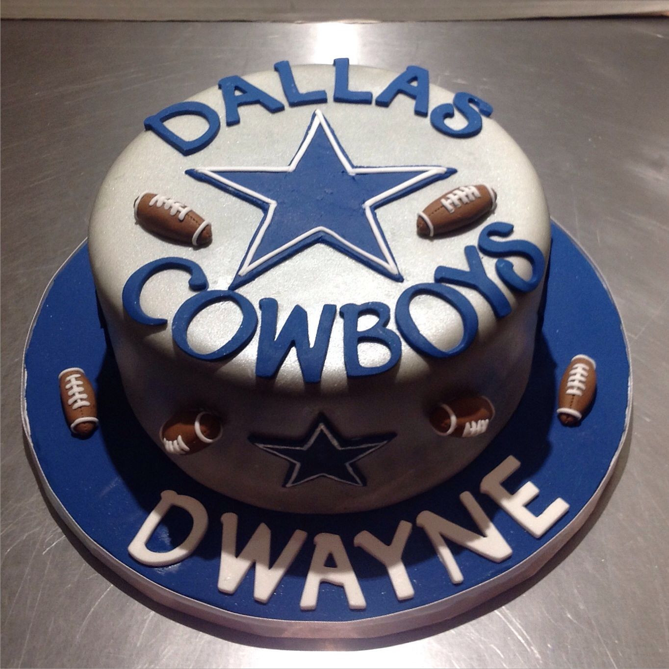 Birthday Cakes Dallas
 Dallas Cowboys cake Cakes Pinterest