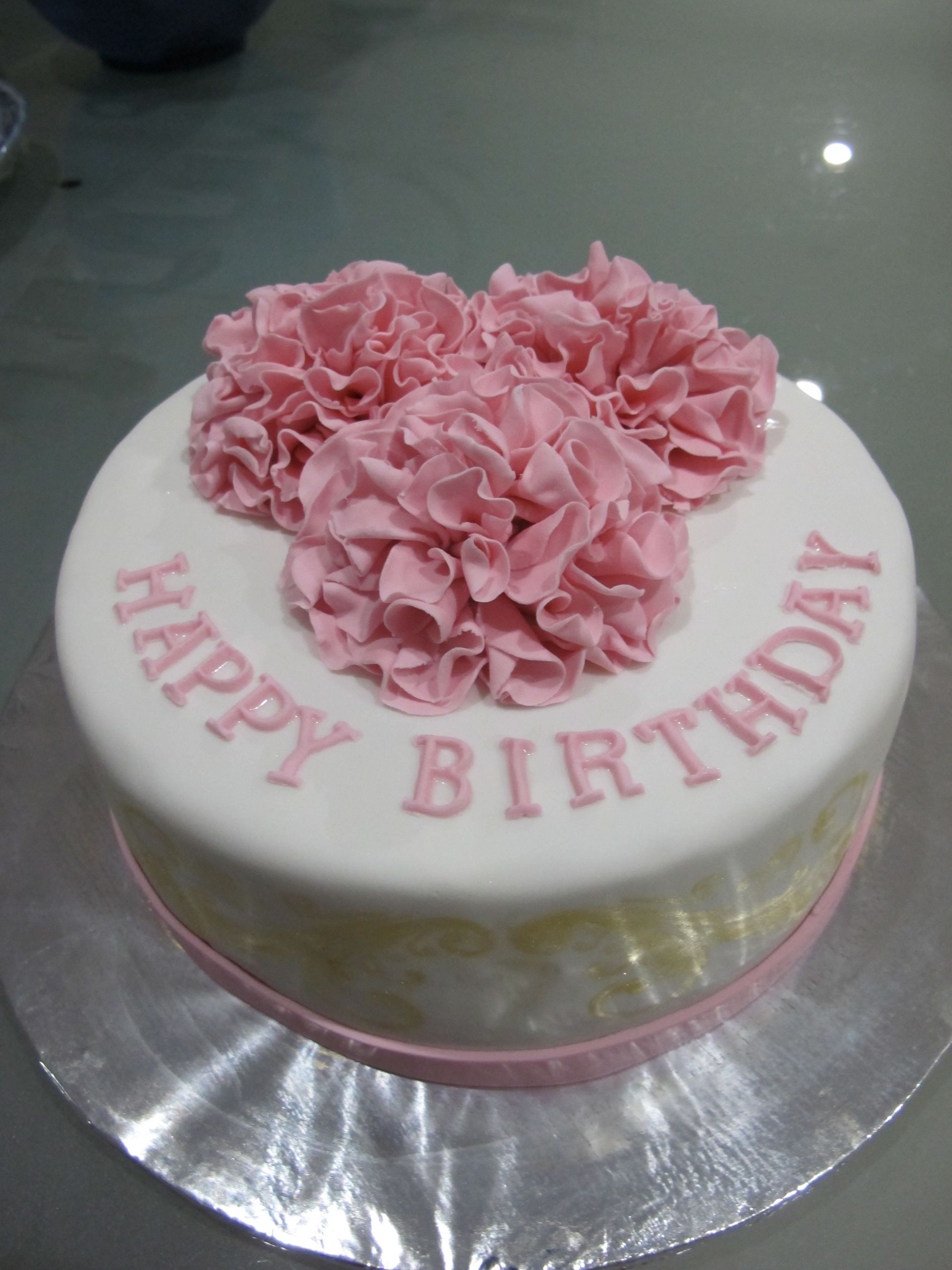 Birthday Cakes For Ladies
 Simple Birthday Cake for 2 Special La s