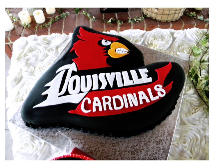 Birthday Cakes Louisville Ky
 Louisville cardinals cake