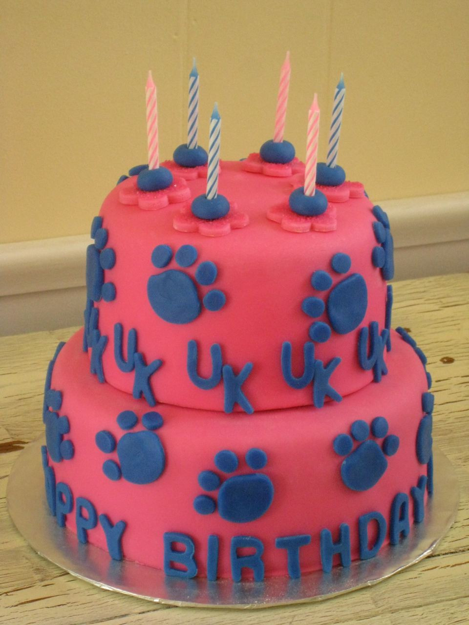 Birthday Cakes Louisville Ky
 Fondant UK University of Kentucky Birthday Cake