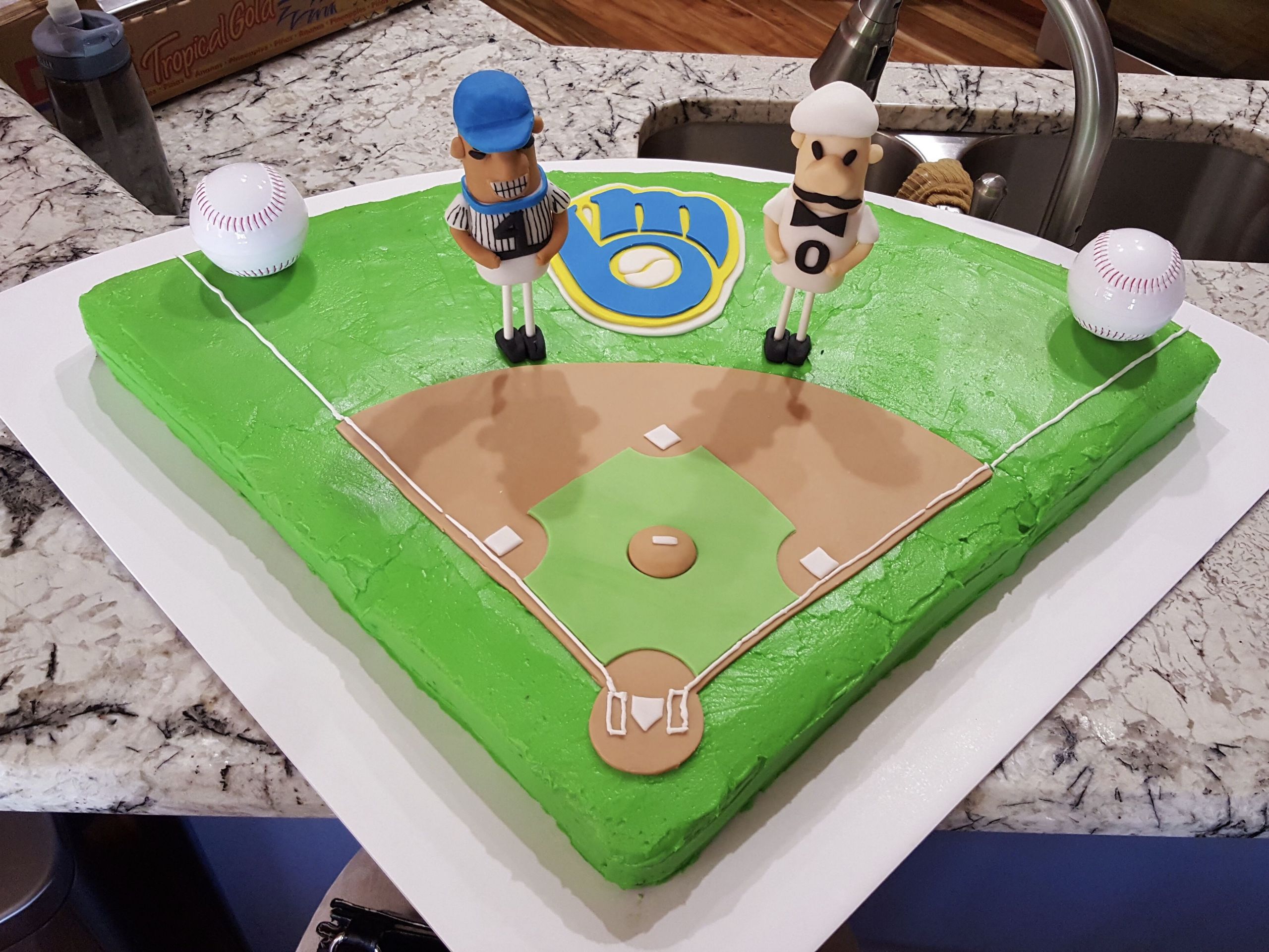 Birthday Cakes Milwaukee
 Milwaukee Brewers 40th Birthday cake