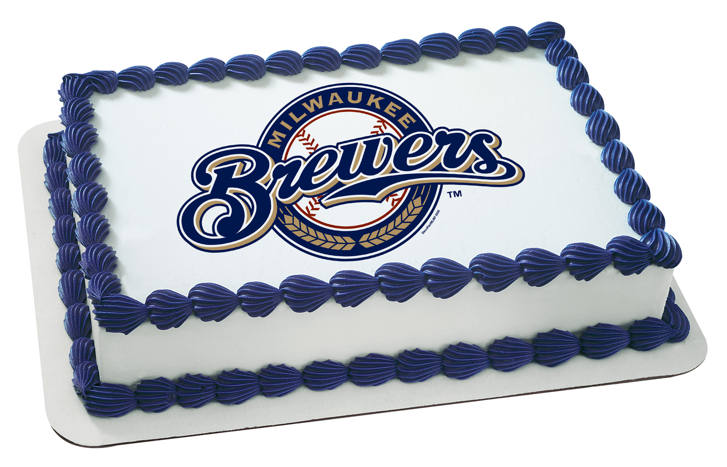Birthday Cakes Milwaukee
 MLB Team Cake Edible Image