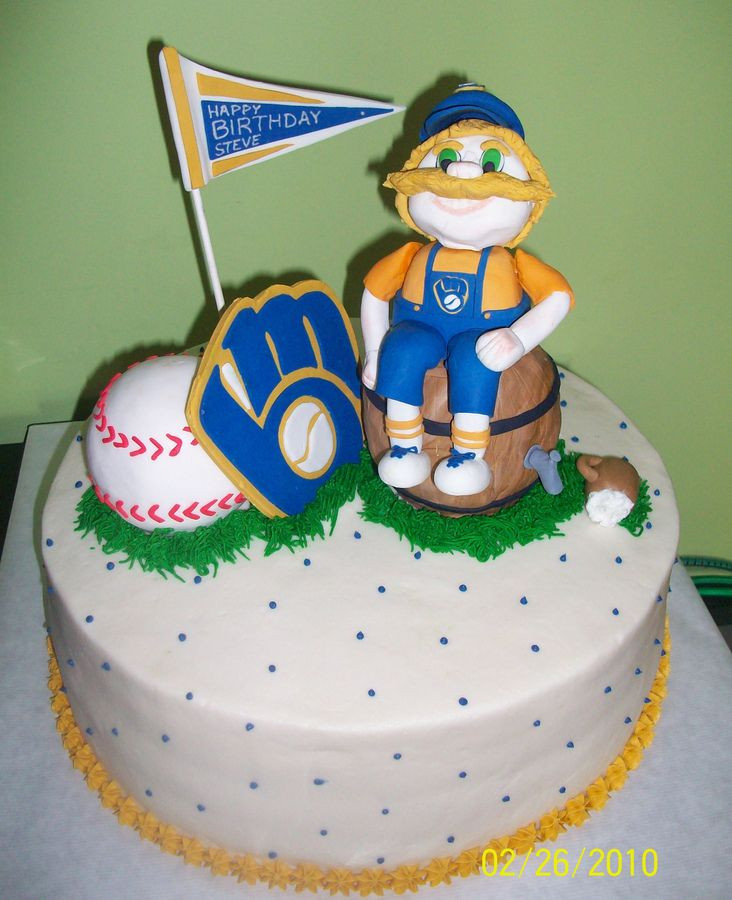 Birthday Cakes Milwaukee
 43 best Brewers images on Pinterest