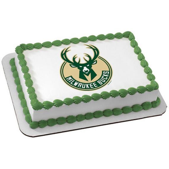 Birthday Cakes Milwaukee
 NBA Milwaukee Bucks Edible Cake and Cupcake by ArtofEricGunty
