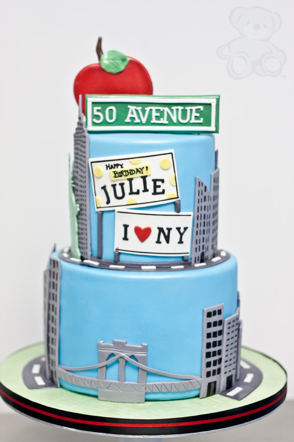Birthday Cakes Nyc
 New York City Birthday Cake