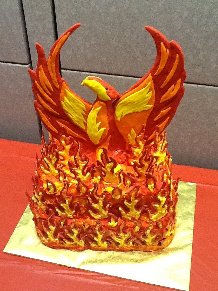 Birthday Cakes Phoenix
 Phoenix Rising Cake Sweet Escapes Pinterest