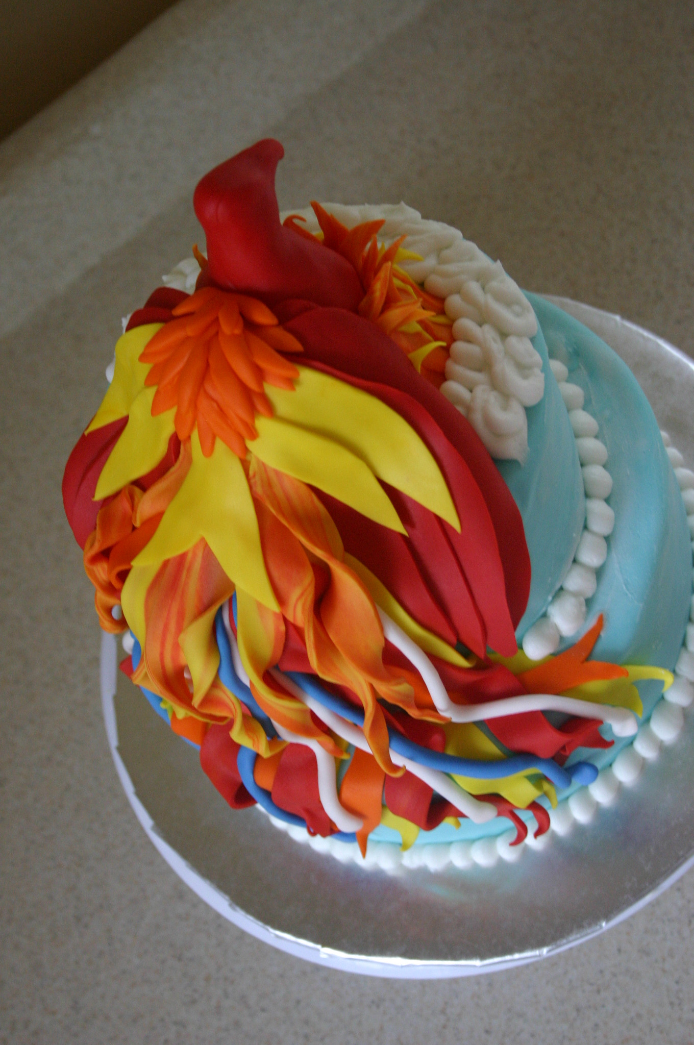 Birthday Cakes Phoenix
 fawkes phoenix cake
