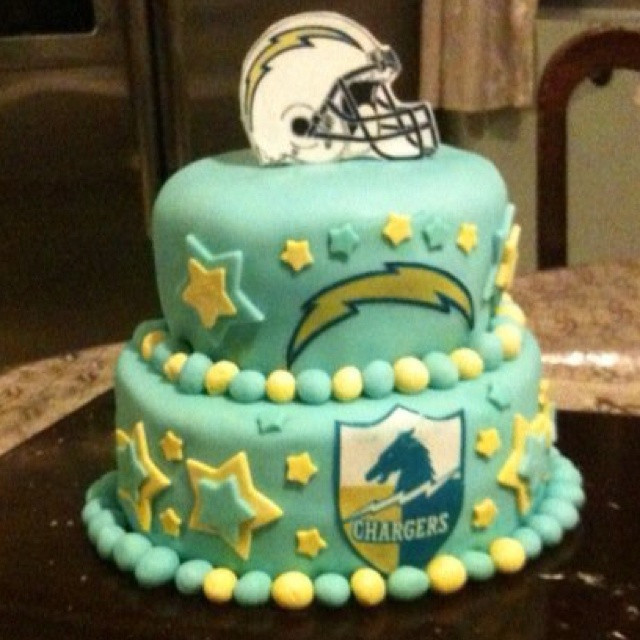 Birthday Cakes San Diego
 47 best images about San Diego Chargers Cakes on Pinterest