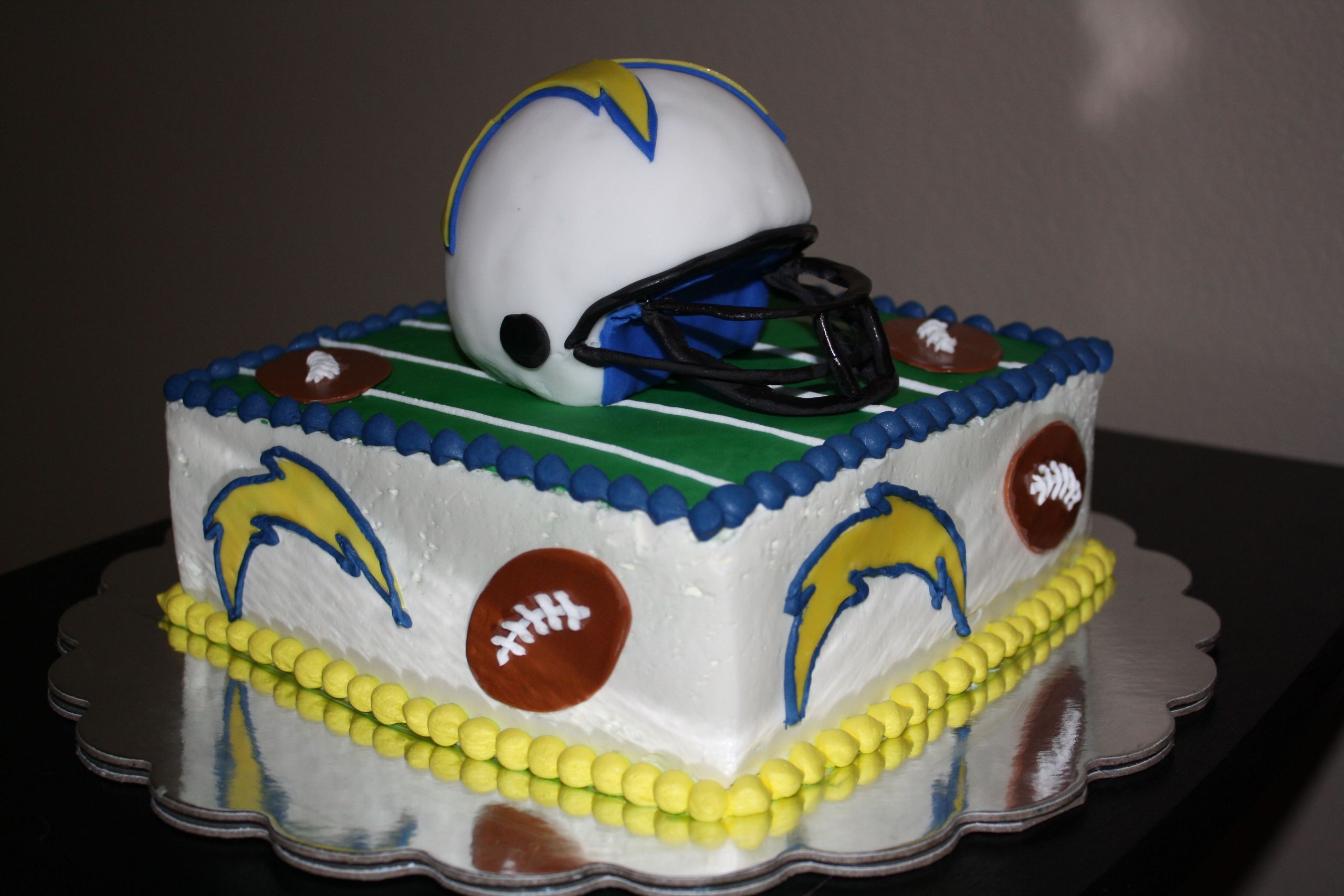 Birthday Cakes San Diego
 chargers birthday cakes San go Chargers cake