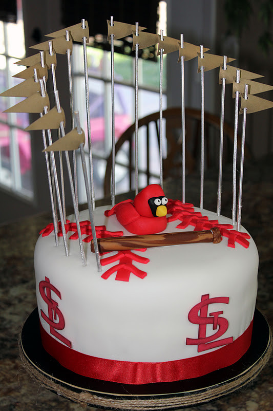 Birthday Cakes St Louis
 Crae s Creations St Louis Cardinals Cake