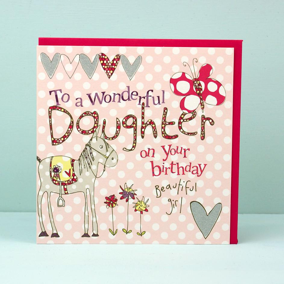 Birthday Card For Daughter
 Greeting Card Daughter Birthday card