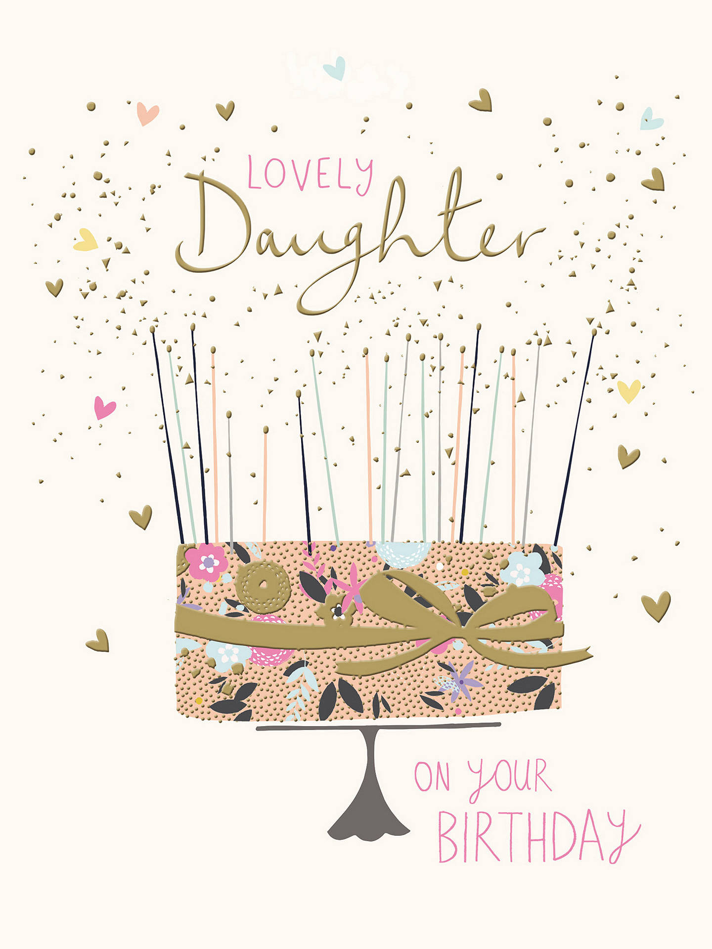 Birthday Card For Daughter
 Woodmansterne Amazing Daughter Birthday Card at John Lewis