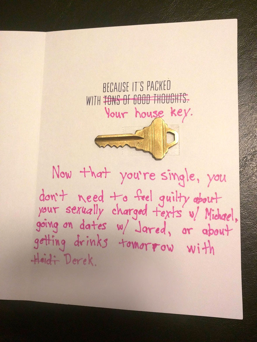 Birthday Card For Girlfriend
 Guy Finds Out His Girlfriend Is Cheating Creates This