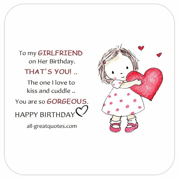 Birthday Card For Girlfriend
 How to make a simple greeting card for girlfriend Quora