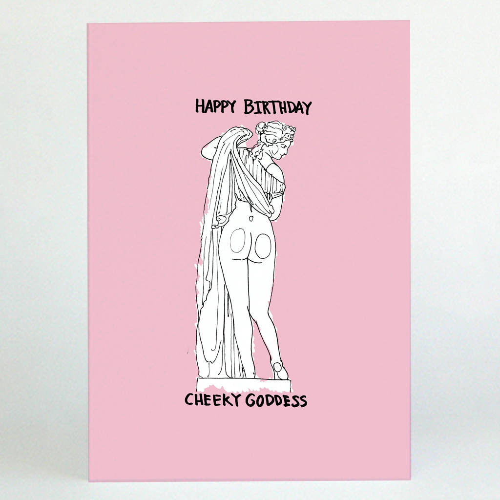 Birthday Card For Girlfriend
 funny girlfriend birthday card by de fraine design london