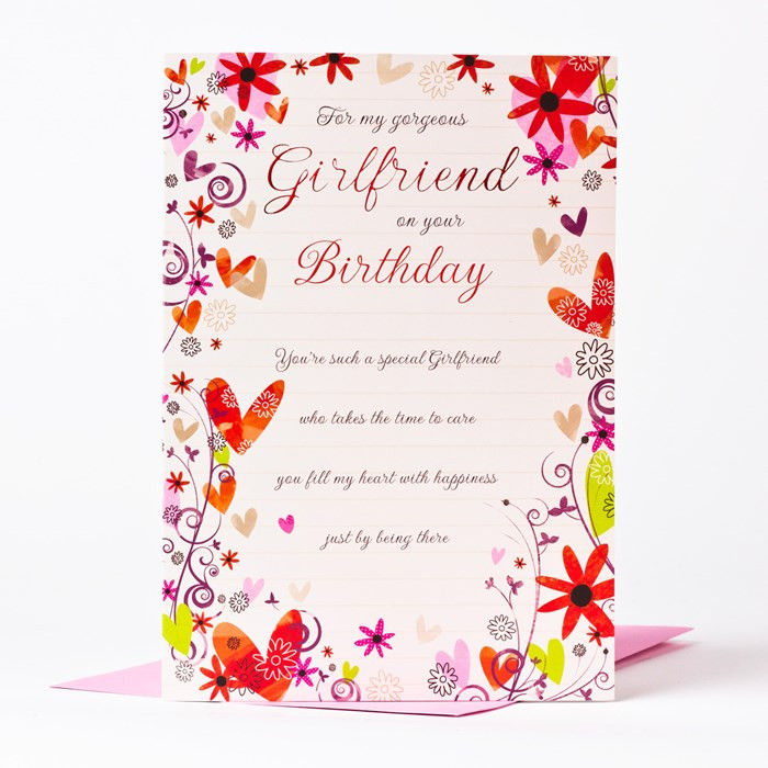 Birthday Card For Girlfriend
 Birthday Card For My Gorgeous Girlfriend