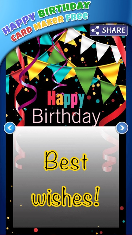 Birthday Card Maker Free
 Happy Birthday Card Maker Free–Bday Greeting Cards by