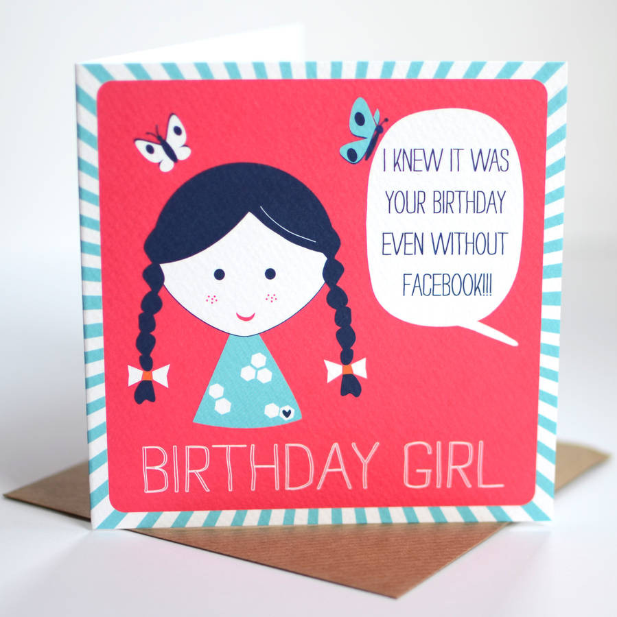 Birthday Cards Facebook
 birthday card by allihopa