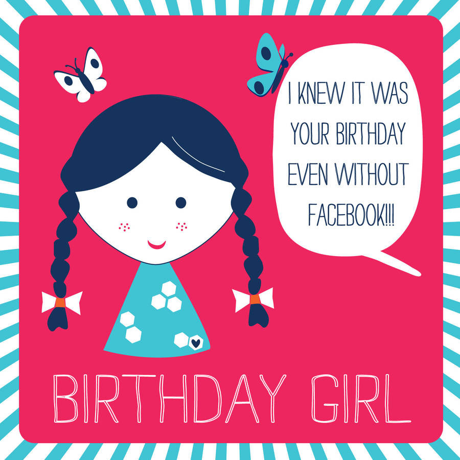 Birthday Cards Facebook
 birthday card by allihopa