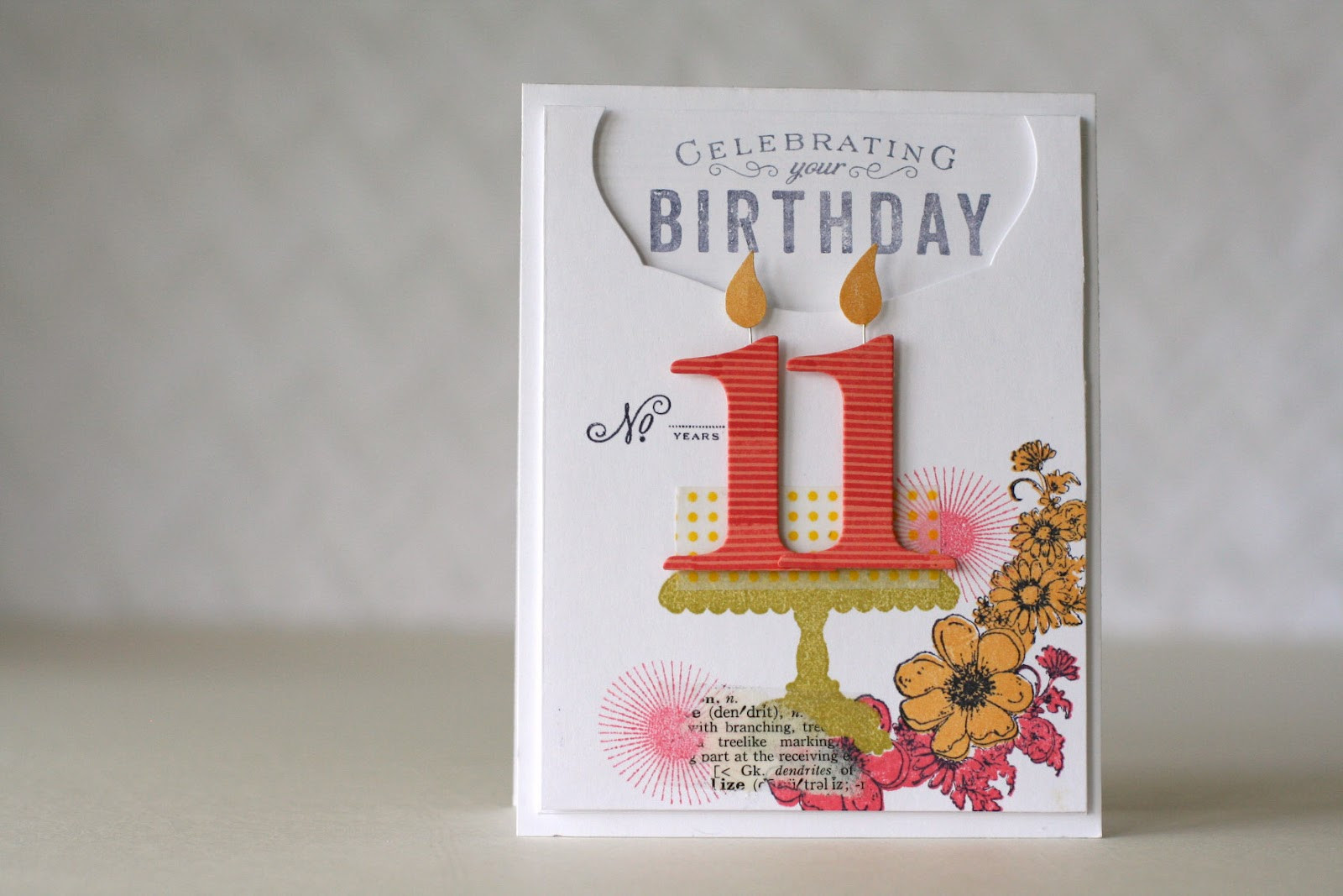 Birthday Cards For Girls
 Notable Nest Girl s 11th Birthday [PTI Blog Hop]