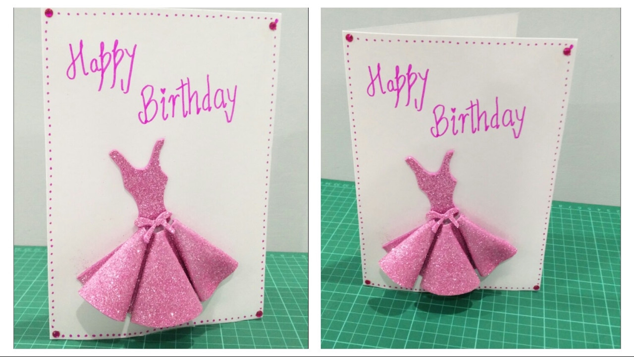 Birthday Cards For Girls
 DIY Birthday Card for Girls