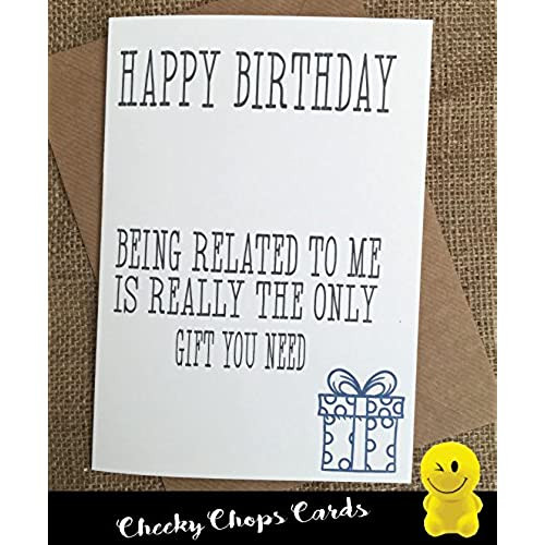 Birthday Cards For Sister Funny
 Funny Sister Birthday Card Amazon