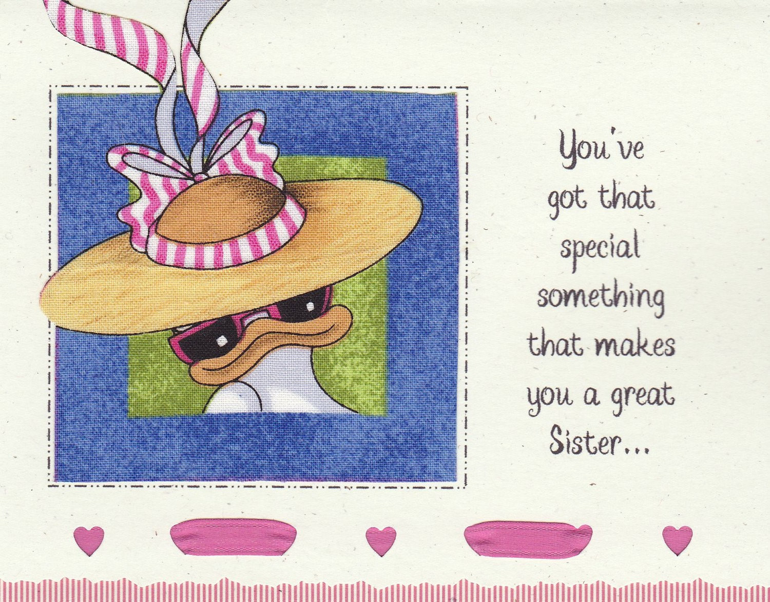 Birthday Cards For Sister Funny
 Humorous Funny Sister Birthday Card BD66 by CardsByLynelle