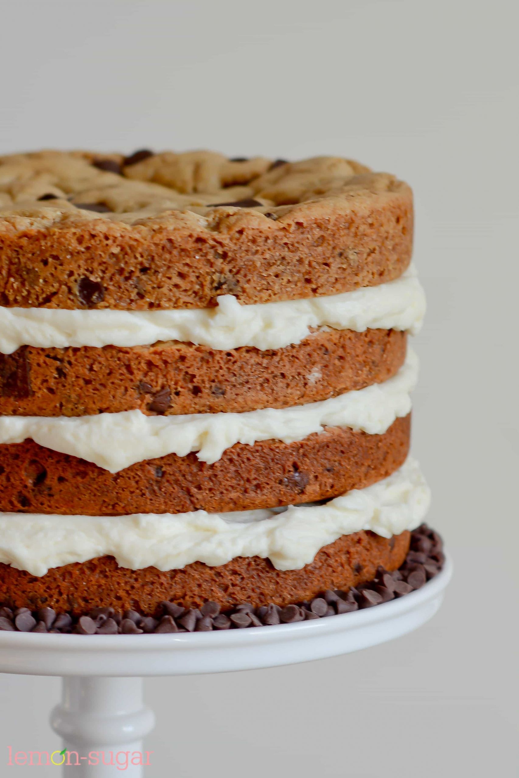 Birthday Cookie Cake Recipe
 chocolate chip cookie birthday cake