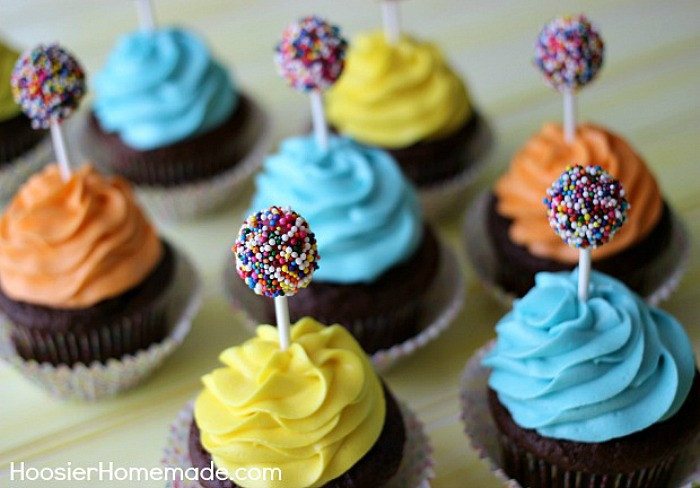 Birthday Cupcake Ideas
 Kid s Birthday Cupcakes Hoosier Homemade