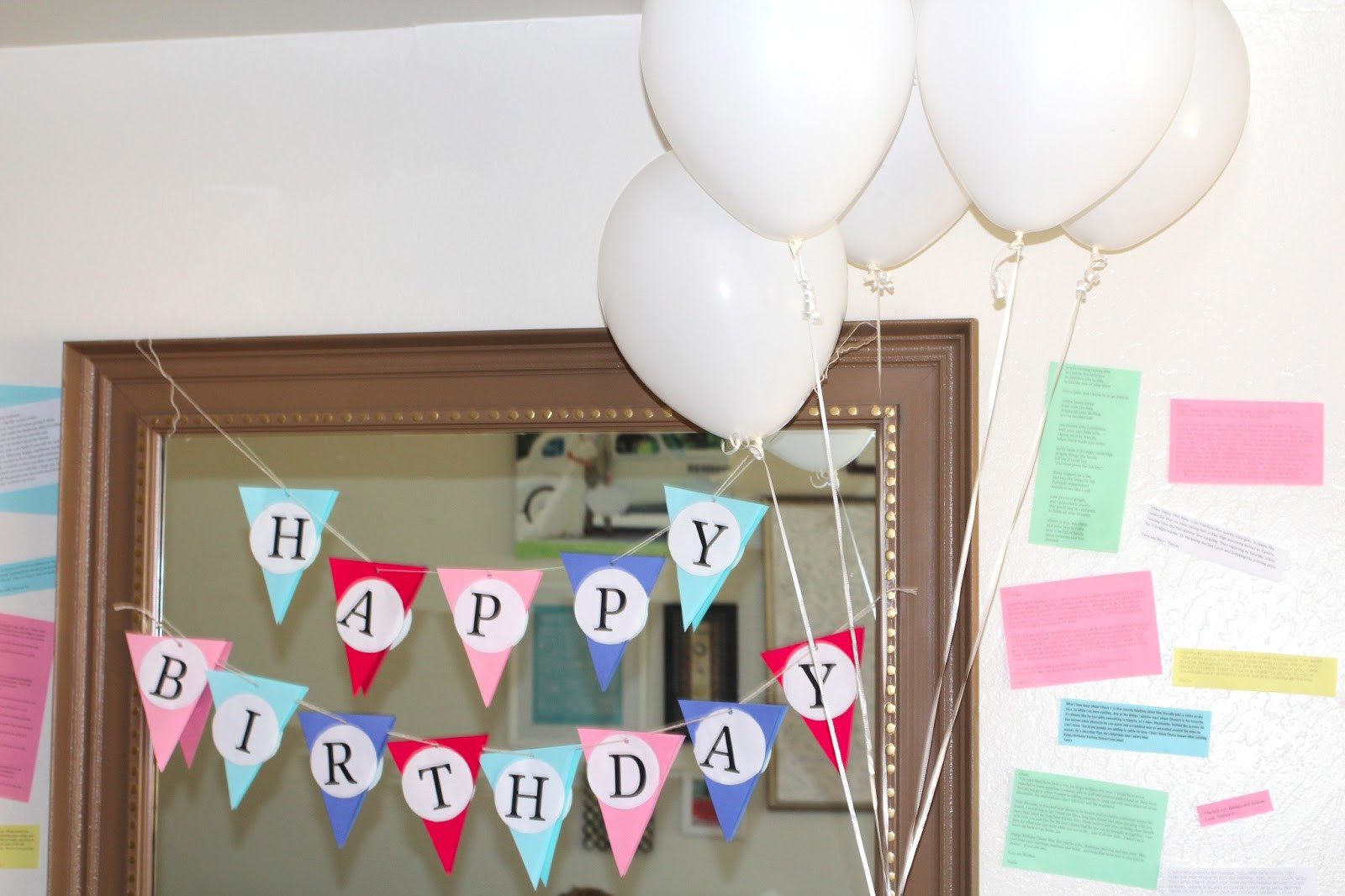 Birthday Decoration Ideas For Husband
 an early birthday party for husband