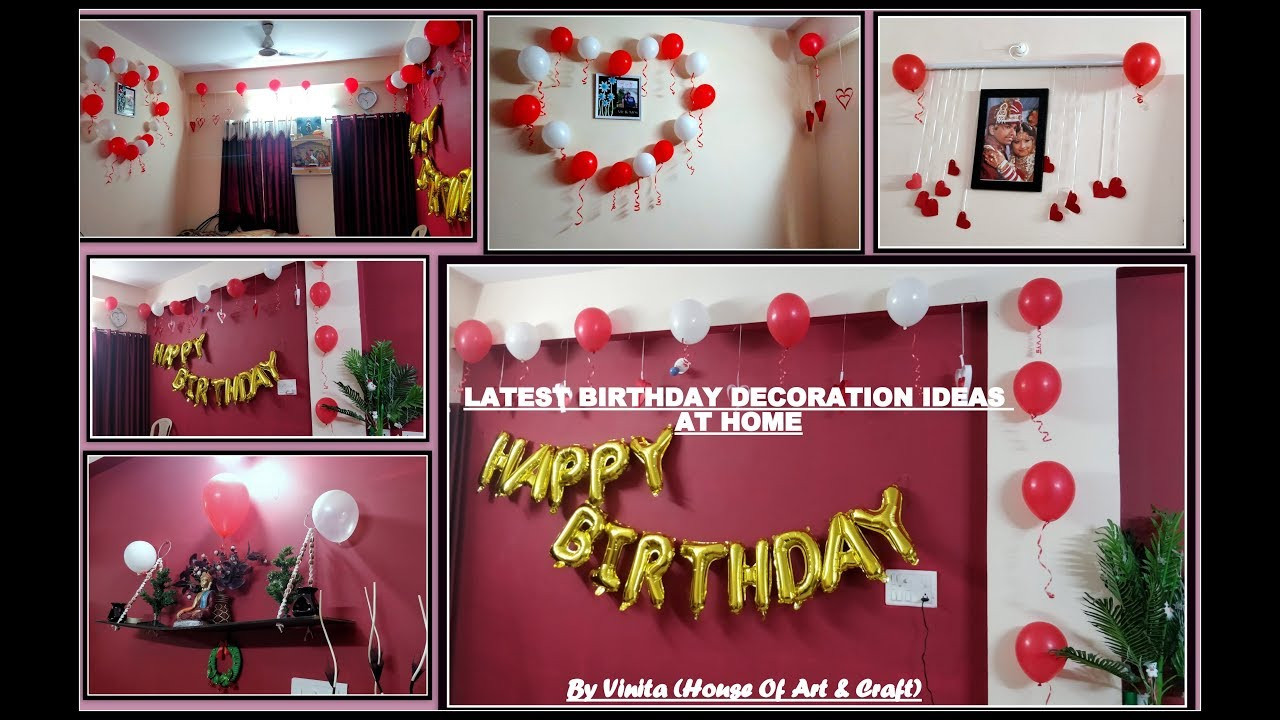 Birthday Decoration Ideas For Husband
 Latest Birthday Decoration Ideas surprise decoration for