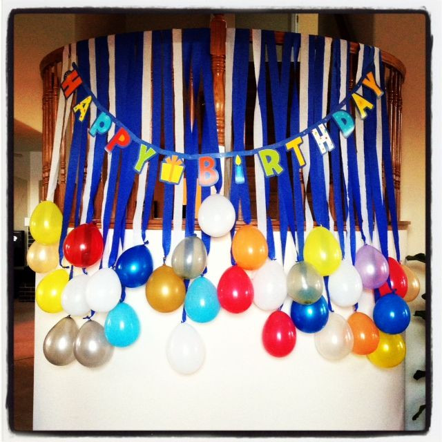 Birthday Decoration Ideas For Husband
 trey turns 6