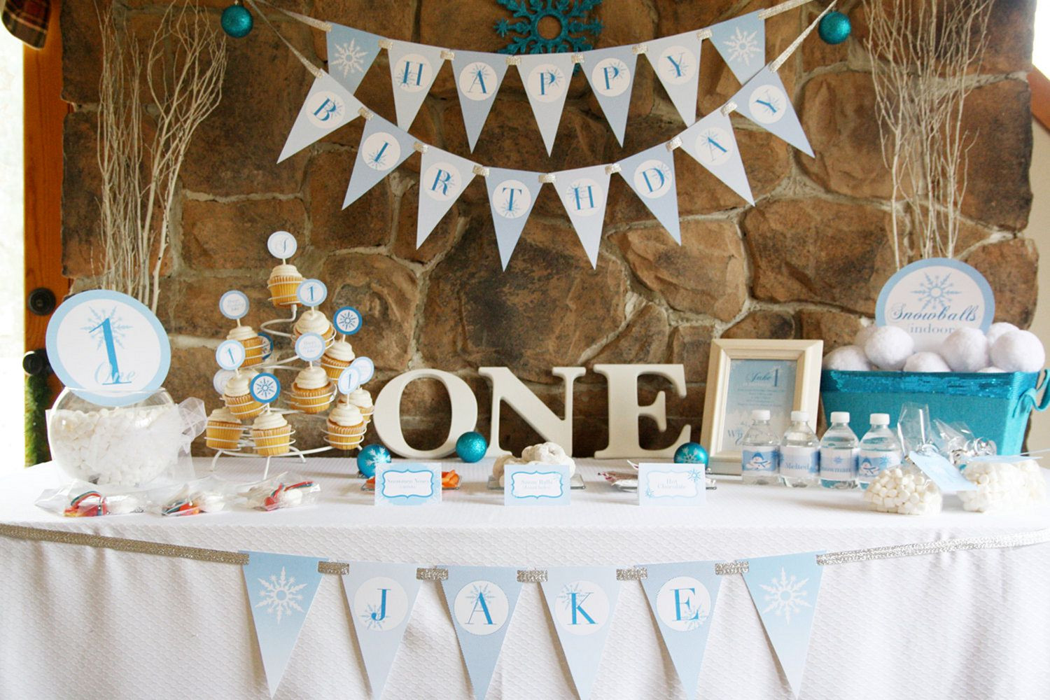 Birthday Decorations For Boy
 Baby Boy First Birthday Party Themes – OOSILE