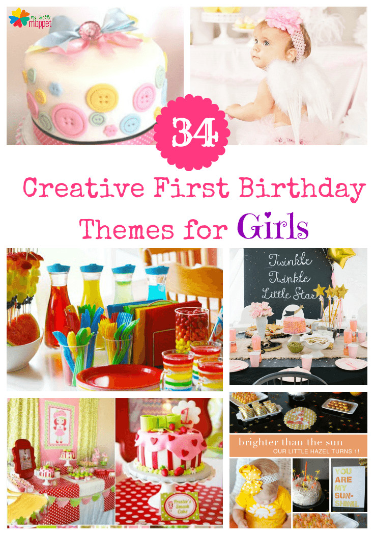Birthday Decorations For Girls
 34 Creative Girl First Birthday Party Themes and Ideas