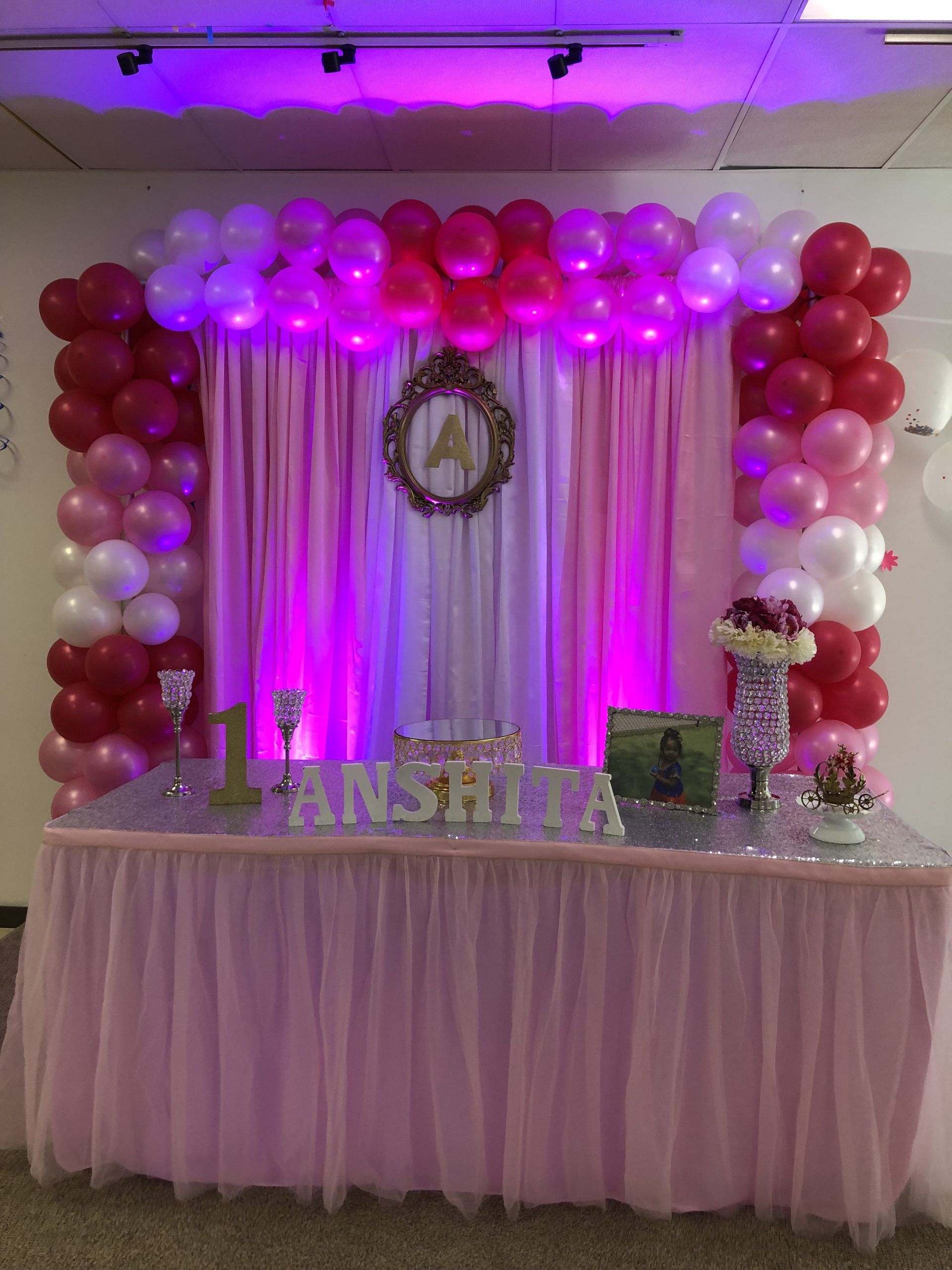 Birthday Decorations For Girls
 Baby Girl First Birthday Decorations at Biryani Pot