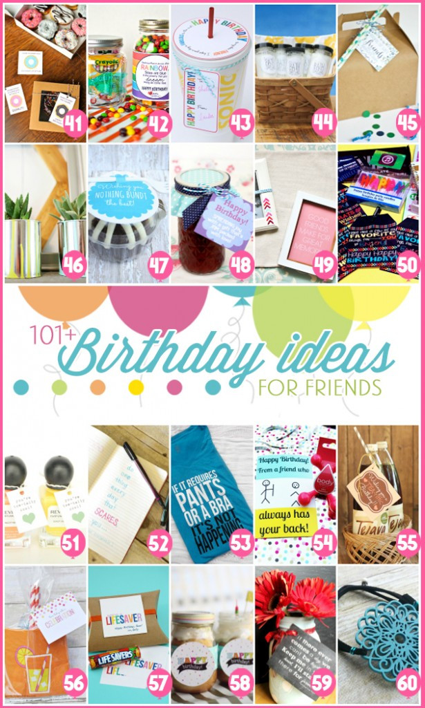 Birthday DIY Gifts
 101 easy birthday t ideas and FREE printables