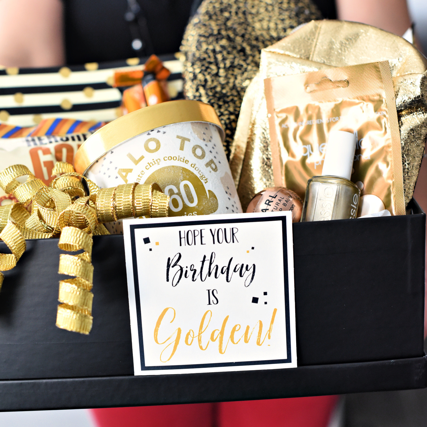 Birthday Gift Basket Ideas
 Golden Birthday Gift Idea – Fun Squared